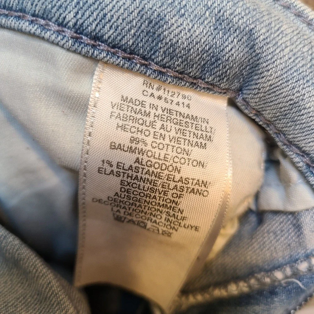 True Religion Light Wash Skinny Jeans